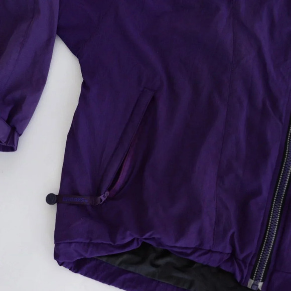 Vintage Brooks Purple Blue  Gore-Tex Zip Up Nylon Windbreaker Jacket M - Picture 6 of 12